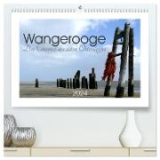 Wangerooge. Der Charme des Ostanlegers (hochwertiger Premium Wandkalender 2024 DIN A2 quer), Kunstdruck in Hochglanz