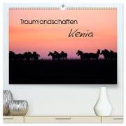 Traumlandschaften Kenia (hochwertiger Premium Wandkalender 2024 DIN A2 quer), Kunstdruck in Hochglanz
