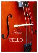 Geliebtes Cello (Wandkalender 2024 DIN A2 hoch), CALVENDO Monatskalender