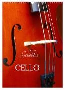 Geliebtes Cello (Wandkalender 2024 DIN A3 hoch), CALVENDO Monatskalender