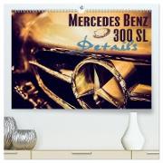 Mercedes Benz 300 SL - Details (hochwertiger Premium Wandkalender 2024 DIN A2 quer), Kunstdruck in Hochglanz