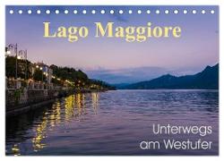 Lago Maggiore - Unterwegs am Westufer (Tischkalender 2024 DIN A5 quer), CALVENDO Monatskalender
