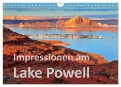 Impressionen am Lake Powell (Wandkalender 2024 DIN A4 quer), CALVENDO Monatskalender