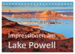 Impressionen am Lake Powell (Tischkalender 2024 DIN A5 quer), CALVENDO Monatskalender