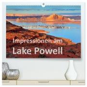 Impressionen am Lake Powell (hochwertiger Premium Wandkalender 2024 DIN A2 quer), Kunstdruck in Hochglanz