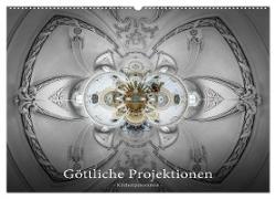 Göttliche Projektionen - Kirchenpanoramen (Wandkalender 2024 DIN A2 quer), CALVENDO Monatskalender