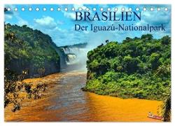 Brasilien. Der Iguazú-Nationalpark (Tischkalender 2024 DIN A5 quer), CALVENDO Monatskalender