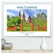 Kreis Coesfeld im Münsterland - Stadt Land Fluß (hochwertiger Premium Wandkalender 2024 DIN A2 quer), Kunstdruck in Hochglanz