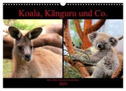 Koala, Känguru und Co. ¿ Das wilde Tierreich Australiens (Wandkalender 2024 DIN A3 quer), CALVENDO Monatskalender
