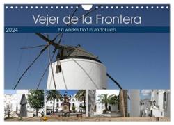 Vejer de la Frontera (Wandkalender 2024 DIN A4 quer), CALVENDO Monatskalender