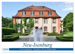 Neu-Isenburg vom Frankfurter Taxifahrer Petrus Bodenstaff (Tischkalender 2024 DIN A5 quer), CALVENDO Monatskalender