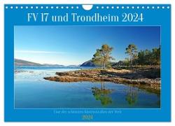 FV 17 und Trondheim (Wandkalender 2024 DIN A4 quer), CALVENDO Monatskalender