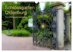 Schlossgarten Oldenburg. Ein Fotospaziergang (Wandkalender 2024 DIN A3 quer), CALVENDO Monatskalender