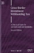 Cross-Border Investment Withholding Tax