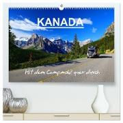 KANADA - Mit Campmobil quer durch (hochwertiger Premium Wandkalender 2024 DIN A2 quer), Kunstdruck in Hochglanz