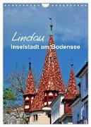 Lindau - Inselstadt am Bodensee (Wandkalender 2024 DIN A4 hoch), CALVENDO Monatskalender