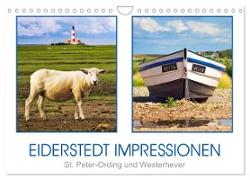 Eiderstedt Impressionen (Wandkalender 2024 DIN A4 quer), CALVENDO Monatskalender
