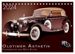 Oldtimer Ästhetik - Fotografien von Wolf Kloss (Tischkalender 2024 DIN A5 quer), CALVENDO Monatskalender