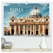 Roma (hochwertiger Premium Wandkalender 2024 DIN A2 quer), Kunstdruck in Hochglanz