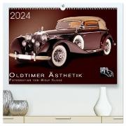 Oldtimer Ästhetik - Fotografien von Wolf Kloss (hochwertiger Premium Wandkalender 2024 DIN A2 quer), Kunstdruck in Hochglanz