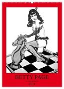Betty Page - Quickies by SARA HORWATH (Wandkalender 2024 DIN A2 hoch), CALVENDO Monatskalender