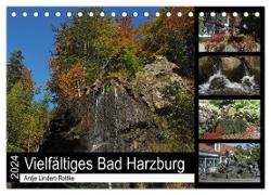 Vielfältiges Bad Harzburg (Tischkalender 2024 DIN A5 quer), CALVENDO Monatskalender