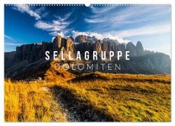 Sellagruppe. Dolomiten (Wandkalender 2024 DIN A2 quer), CALVENDO Monatskalender