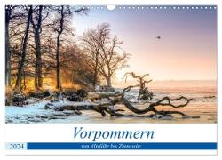 Vorpommern - von Altefähr bis Zinnowitz (Wandkalender 2024 DIN A3 quer), CALVENDO Monatskalender