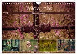 Wildwuchs 2024 (Wandkalender 2024 DIN A4 quer), CALVENDO Monatskalender