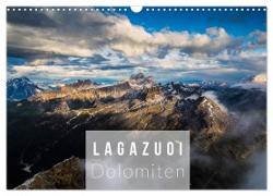 Lagazuoi Dolomiten (Wandkalender 2024 DIN A3 quer), CALVENDO Monatskalender