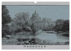 Hannover, alte Aufnahmen neu interpretiert. (Wandkalender 2024 DIN A3 quer), CALVENDO Monatskalender