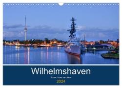 Wilhelmshaven - Sonne, Küste und Meer (Wandkalender 2024 DIN A3 quer), CALVENDO Monatskalender