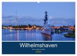 Wilhelmshaven - Sonne, Küste und Meer (Wandkalender 2024 DIN A2 quer), CALVENDO Monatskalender