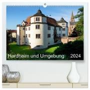 Hardheim und Umgebung (hochwertiger Premium Wandkalender 2024 DIN A2 quer), Kunstdruck in Hochglanz