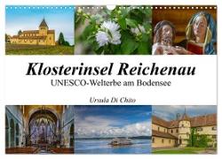Klosterinsel Reichenau - UNESCO-Welterbe am Bodensee (Wandkalender 2024 DIN A3 quer), CALVENDO Monatskalender