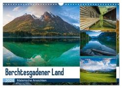 Berchtesgadener Land - Malerische Ansichten (Wandkalender 2024 DIN A3 quer), CALVENDO Monatskalender