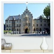 KLOSTER PFORTA (hochwertiger Premium Wandkalender 2024 DIN A2 quer), Kunstdruck in Hochglanz
