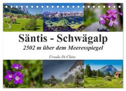 Säntis - Schwägalp (Tischkalender 2024 DIN A5 quer), CALVENDO Monatskalender