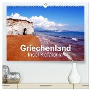 Griechenland - Insel Kefalonia (hochwertiger Premium Wandkalender 2024 DIN A2 quer), Kunstdruck in Hochglanz