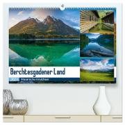 Berchtesgadener Land - Malerische Ansichten (hochwertiger Premium Wandkalender 2024 DIN A2 quer), Kunstdruck in Hochglanz
