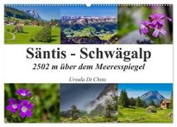 Säntis - Schwägalp (Wandkalender 2024 DIN A2 quer), CALVENDO Monatskalender