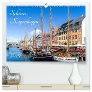 Schönes Kopenhagen (hochwertiger Premium Wandkalender 2024 DIN A2 quer), Kunstdruck in Hochglanz