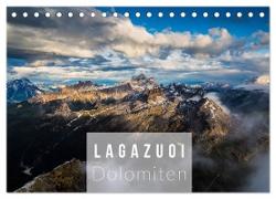 Lagazuoi Dolomiten (Tischkalender 2024 DIN A5 quer), CALVENDO Monatskalender