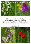 Zauber der Natur - Heimische Orchideen und Wiesenblumen (Tischkalender 2024 DIN A5 hoch), CALVENDO Monatskalender