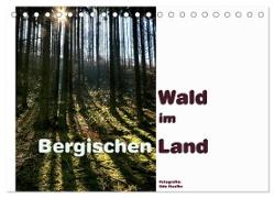 Wald im Bergischen Land 2024 (Tischkalender 2024 DIN A5 quer), CALVENDO Monatskalender