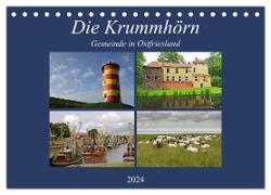 Die Krummhörn Gemeinde in Ostfriesland (Tischkalender 2024 DIN A5 quer), CALVENDO Monatskalender