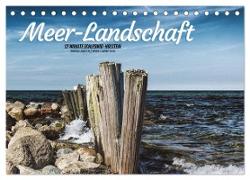 Meer-Landschaft - 12 Monate Schleswig Holstein (Tischkalender 2024 DIN A5 quer), CALVENDO Monatskalender