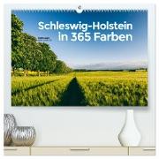 Schleswig-Holstein in 365 Farben (hochwertiger Premium Wandkalender 2024 DIN A2 quer), Kunstdruck in Hochglanz