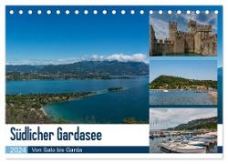 Südlicher Gardasee - Von Salo bis Garda (Tischkalender 2024 DIN A5 quer), CALVENDO Monatskalender