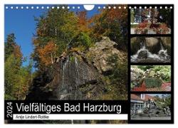 Vielfältiges Bad Harzburg (Wandkalender 2024 DIN A4 quer), CALVENDO Monatskalender